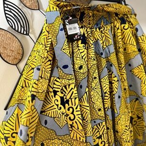 Beautiful, Radiant, Brand Nee, Never Worn, High Low African Skirt!